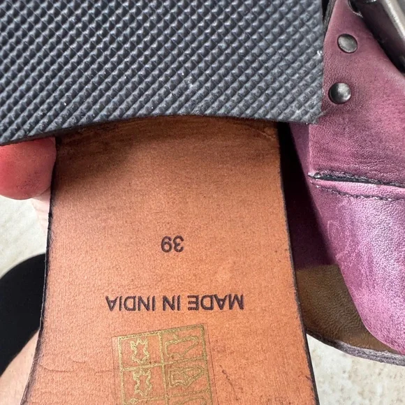 Free People Purple Studded Sandals - Picture 14 of 15